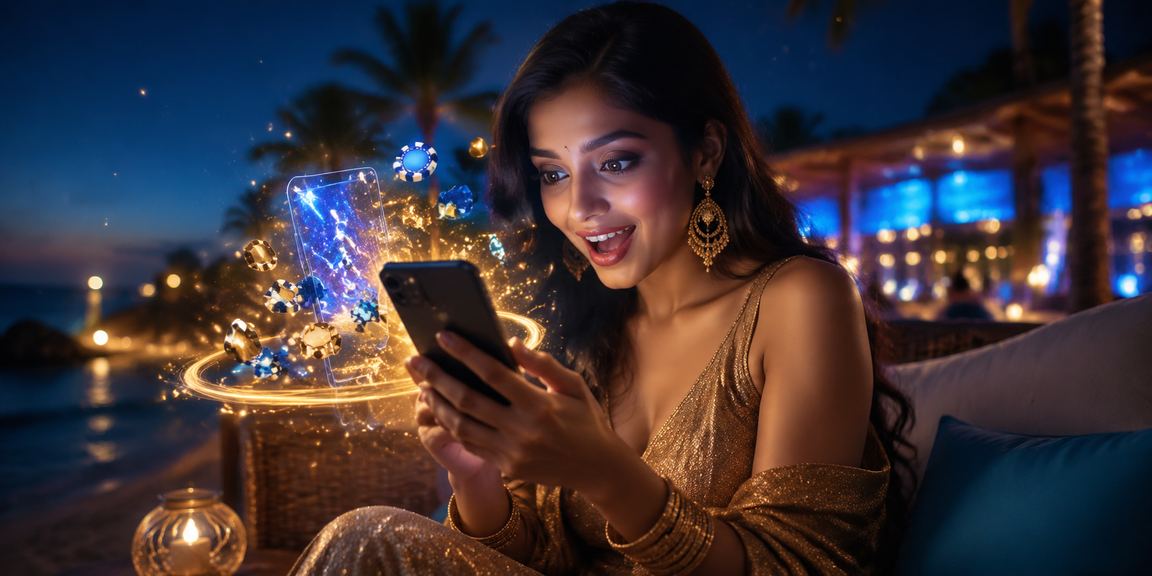 Mobile user exploring promotions on 24gs65f casino app in Goa